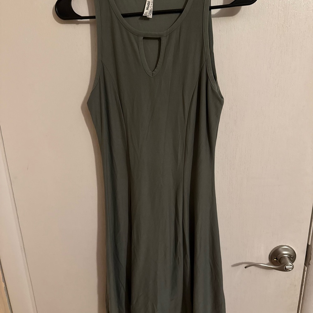 Mudd Olive Green Midi Dress